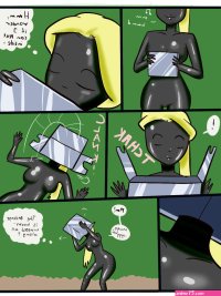 Latex Bondage Suit Cartoons