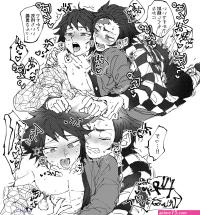 Tomioka x tanjiro comic xxx