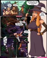 Witch comic Porn comic Rule 34 comic Cartoon porn comic