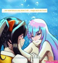Porn comic Scarlett and the Mermaid. adult transformation comics Sex comic mermaid grabbed a