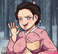 Porn comic Demon Slayer. Semidraws Sex comic selection of art