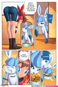 Glaceons Mysterious Power porn comic