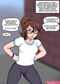 Porn comic Lynn Defeated and Trained. Abarus Sex comic hot brunette beauty