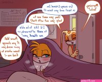Cream x Tailsko 2 Porn comic Rule 34 comic Cartoon porn comic