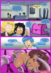 Porn comics Amorphibia. Amphibia. Annon MIp Erotic comic They meet creatures