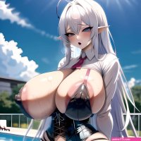 Anime Gaped Nipples Pretty Face Huge Breasts R by BigD4you on DeviantArt