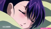 Purple Haired Busty Girl Loves Big Cock UNCENSORED HENTAI watch online