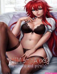 Sexy Anime MILF Coloring Book Uncensored: Anime Uncensored Book