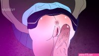 Stuck in the trash Hentai from genshin impact ! Cartoon porn
