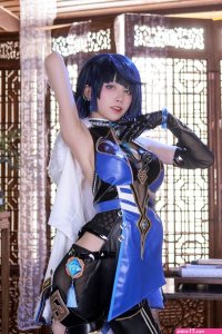 Aqua Yelan Genshin Impact