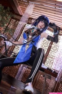 Aqua Yelan Genshin Impact