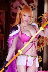 aqua cosplay Nami