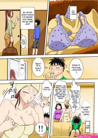 Porn comics Cheating Aunt and Her Big Breasts Erotic comic They undress and