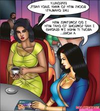 Porn comic Savita Bhabhi. Sticky Pages. Chapter 140. Kirtu. Sex comic busty brunette MILFs