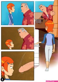 Amazing Adventures of Gwen and Her Abusive Grandfather porn comic