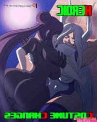 Porn comic Heroic Costume Changes. Gender Bender Sex comic two guys put
