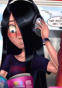 Violet And Elastigirl Comic