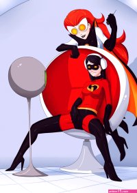 Porn comics with Violet Parr. A big collection of the best porn comics