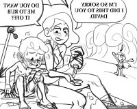 Assaulting David comic porn