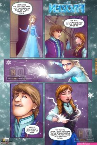 Disney Frozen porn comic