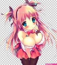 Anime Ecchi Manga Film Comic PNG Clipart Art Artwork Black Hair Breast Brown