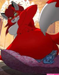 Anthro Eevee Giantess Growth Breast Expansion