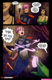 Porn comic Synthiria Naughty Adventures sex comic criminal in captivity