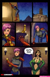 Porn comic Synthiria Naughty Adventures sex comic criminal in captivity