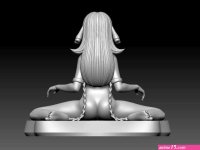 Cynthia Slave Naked NSFW 3D Printed Figure Garage Kit Unpainted Resin