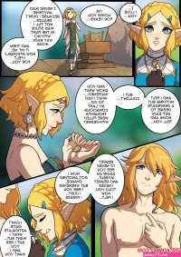 Porn comic A Night with Zelda. kinkymation Sex comic blonde Zelda was