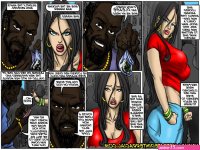 Illustratedinterracial- Ghetto Teen