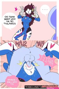 Porn comic Jaiden Cosplays. Carliabot Sex comic sexy brunette tries