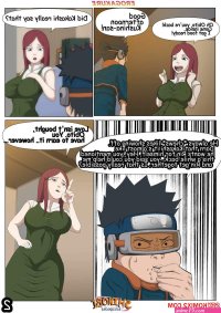 Porn comic Shinobi Escapades. Chapter 2. Erogakure Sex comic came to Kushinas