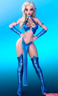 Porn comic Elsas Kitana Cosplay. RuiDX Sex comic selection of 3D