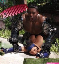 Kitana vs Jax: You got me all worked up with that sexy little body of yours
