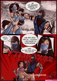 Porno comic Mortal Kombat sex comic gostosa da Kitana