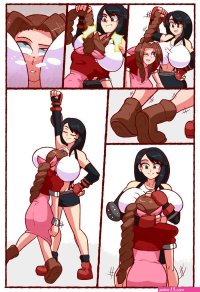 Tifa Breast Smothering