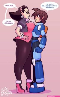 Tron Bonne and Mega-Dweeb Mega Man Legends Cobatsart Porn Comic