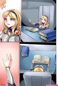 Lux vs Minotaur porn comic
