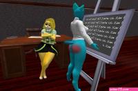 SL Roleplay: Isabelle Spanks Nicole Watterson 4 by minalhan on DeviantArt