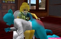 SL Roleplay: Isabelle Spanks Nicole Watterson 1 by minalhan on DeviantArt