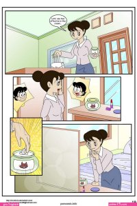 Nobita mom porn comics