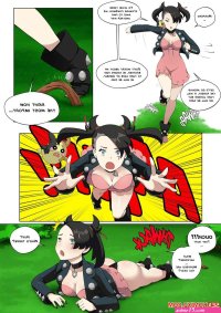 Porn comic PokéMorph. Marnie. Bernardol22 Sex comic Pokemon babes love