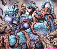 Hybrid and tentacles by bobbydando