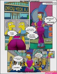 Porn comic Simpsons Comics. IToonEAXXX. Chapter 6. The Gym Sex comic MILF at the