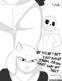 Sans x Toriel Porn comic Rule 34 comic Cartoon porn comic