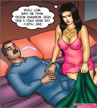 Porn comic Savita Bhabhi. Vamikas Secret. Chapter 150. Kirtu. Sex comic brunette MILF with