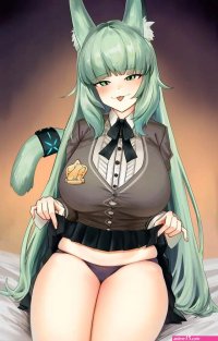 Harmonie Flashing Panties Arknights free hentai porno xxx comics rule34 nude art at HentaiLib.net