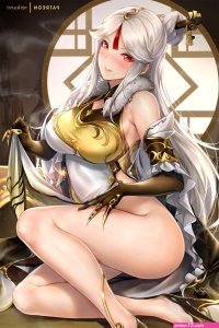 Erotic image of a desperate sexy pose! Original God