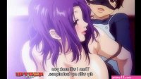 Beautiful Japan sakura with huge boobs having sex with boy in hot anime action